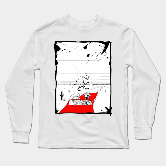 Fear and Loathing in Muppet Vegas Long Sleeve T-Shirt by Philip_de_Goya